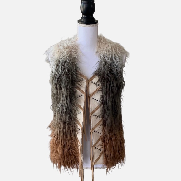 POWDER RIVER OUTFITTERS FAUX FUR FALL WINTER VEST - Picture 10 of 10